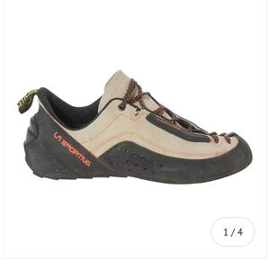 La Sportiva Tradmaster Cream Climbing Shoes Men’s size 10